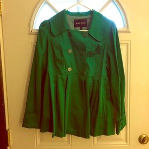 Kelly Green Nine West Jacket